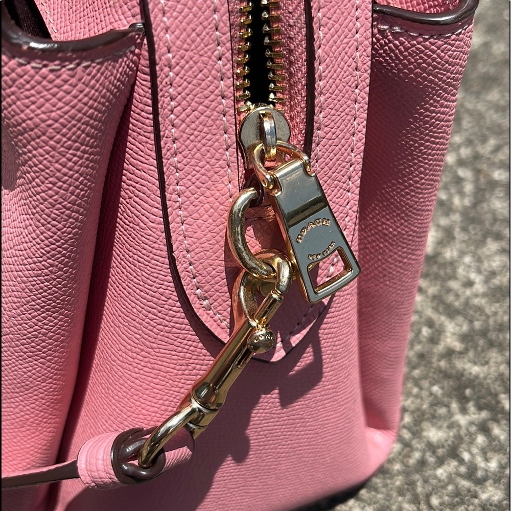 SOLD on eBay!! Coach Lillie Carryall 91493 in Bubblegum Pink - Picture 6 of 11